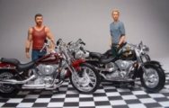 Maisto Harleys and Revell Fast & Furious figures